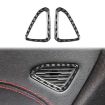 Chevrolet Corvette C8 Door Air Vent Stickers (2pcs, Black) - 2