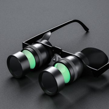 10x HD Focus Fishing Binoculars D-1548 with Polarised Grey Lens - 1