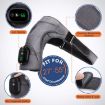 Gray Black Electric Heating Shoulder Massager with Vibration - 3