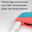 H0231 Portable Expansion Dock for Mobile/Nintendo Switch (Red Blue) - 4