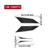 Chevrolet Corvette C8 Taillight Decorative Stickers Set (Black) - 3