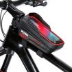 WILD MAN E12 1L EVA Hard Shell Waterproof Bike Front Bag (Black) - 2