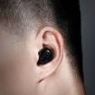 Black TWS In-Ear Hearing Aid Headphones for Elderly - 6