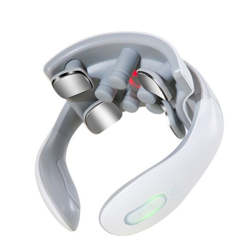 H88 Four Head Neck Shoulder Massager with Vibration & Heat Therapy - 1