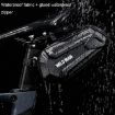 WILD MAN XT7 Waterproof 1.2L Bike Tail Bag - Sun Pattern Style - 5
