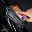 WILD MAN E10 1L Mountain Bike Hard Shell Front Beam Bag (Black) - 5