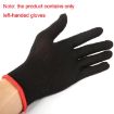 Beginner Nylon Anti-Slip Left Hand Guitar Gloves, 2PCS, Large Size - 5