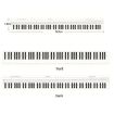 88 Keys Keyboard Piano Practice Chart - Fingering Comparison Table - 3