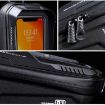 WILD MAN XT1 Bicycle EVA Hard Shell Phone Handlebar Bag (1L, Twill) - 6