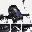 WILD MAN XT1 1L EVA Handlebar Bag with Touch Screen (Solar Pattern) - 4