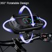 WILD MAN XT3S 0.6L Bike Phone Bag with 360 Rotating Touch Screen - 3
