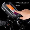 WILD MAN XT3S 0.6L Bike Phone Bag with 360 Rotating Touch Screen - 5