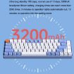 LANGTU GK65 65-Key Wireless/Bluetooth/Wired Mechanical Keyboard - 5