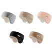 Golovejoy Soundproof Earmuffs + Earplugs Sleep Eye Mask, Beige - 2