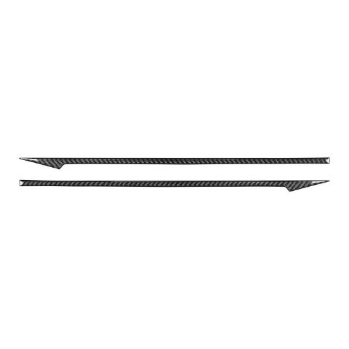 Chevrolet Corvette C8 Taillight Decorative Stickers (2pcs, Black) - 1