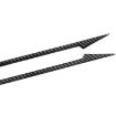 Chevrolet Corvette C8 Taillight Decorative Stickers (2pcs, Black) - 4