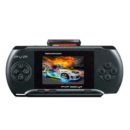 Children's DG-172 Palm Gaming Console with 2.4" Screen (Black) - 1