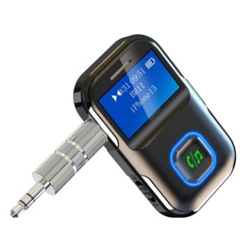 BR11 Bluetooth MP3 Player with Screen Audio Receiver - 1
