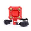 2-In-1 140db Red Bike Bell & 4-Lamp Light with 5-Sound Horn - 1