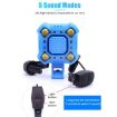2-In-1 140db Red Bike Bell & 4-Lamp Light with 5-Sound Horn - 3