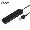 4 Ports High Speed USB2.0 HUB AB3-L42, 5G Extension, 25cm Length - 1