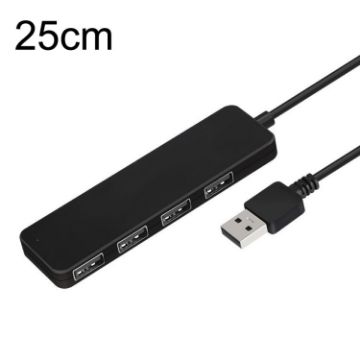 4 Ports High Speed USB2.0 HUB AB3-L42, 5G Extension, 25cm Length - 1