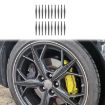 Chevrolet Corvette C8 Wheel Trim Stickers Set (20pcs, Black) - 2