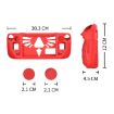 Steam Deck V V4-1 Pocket Console Silicone Case with Holder (Green) - 4