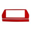 BMW 8 Series G14 LHD 2pcs Navigation Screen Frame Sticker (Red) - 1