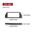 BMW 8 Series G14 LHD 2pcs Navigation Screen Frame Sticker (Red) - 3