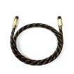 EMK HB/A6.0 SPDIF Optical Cable, 1.5m High-Def Audio, Black White Net - 2