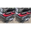 Chevrolet Corvette C8 Taillight Lower Trim Sticker Set (2pcs, Black) - 6