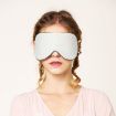 Double-sided Sleep Eye Mask Set: Wine Red & Rose Red, 2pcs - 6