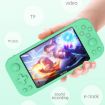 RG3000 Gray Handheld Mini Game Console with Double Handle Support - 3