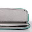 H3-04 15" Green Wave PU Leather Laptop Liner & Tablet Sleeve - 4