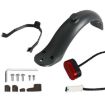 Xiaomi M365 Scooter Accessories: Black Fender, Bracket, Taillight & Wrench - 1