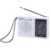BAIJIALI BJL228 Retro FM AM Radio with Built-in Speaker (White) - 1