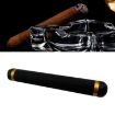 Black Metal Cigar Humidor Storage Tube - Convenient and Secure - 1