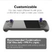 Steam Deck Console Joystick Cap Set, Anti-skid Button (Black) - 6