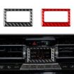 BMW 8 Series G14 A/C Display Frame Sticker 2019-2024 (Black) - 2