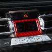 BMW 8 Series G14 A/C Display Frame Sticker 2019-2024 (Black) - 6