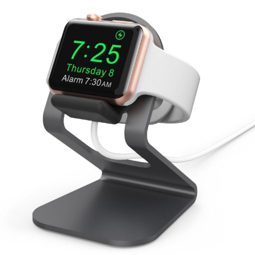 AhaStyle ST03 Aluminum Stand Base for Apple Watch Series (Black) - 1
