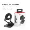 AhaStyle ST03 Aluminum Stand Base for Apple Watch Series (Black) - 6