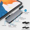 7-in-1 Docking Station for iPad Pro: 4K HDMI, USB-C, USB 3.0 & More - 6