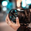 55mm Double Half Moon Foreground Blur Filter for SLR Cameras - 5