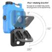 COB Flashlight USB Rechargeable Magnetic Keychain for Camping (Green) - 3