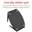 Acrylic Storage Stand for JBL Clip 3/4 Speaker - Black Audio Base - 4