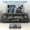 1m Silver Gray Pure Copper RCA Coaxial HIFI Digital Audio Cable - 6