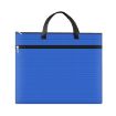 Large-Capacity Waterproof Zipper File Bag, A3 Oxford Cloth (Blue) - 1
