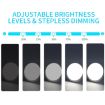LED SAD Therapy Desk Lamp with Touch Timing & Dimming, UK Plug - 4